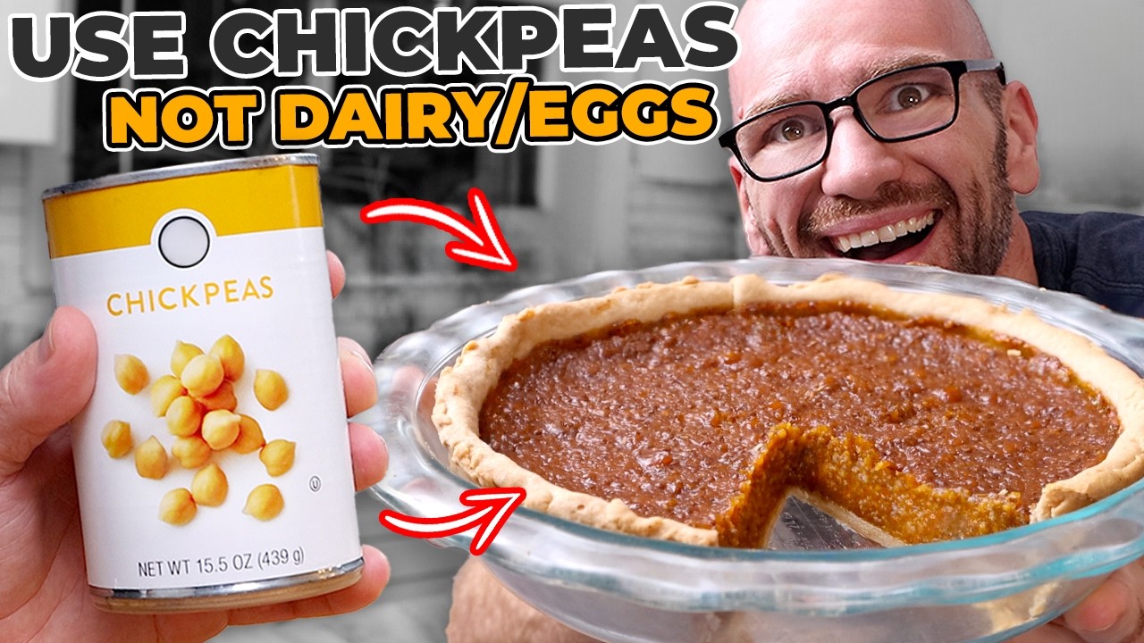 One can of Chickpeas WILL Change how YOU Think about Pumpkin Pie
