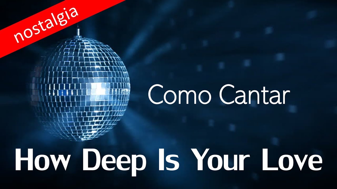 Как спеть песню How Deep Is Your Love группы Bee Gees (для начинающих)
