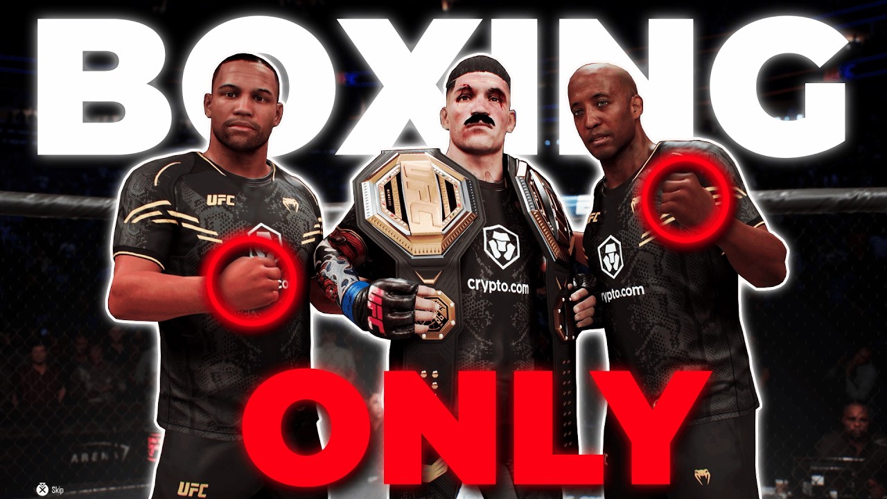 Becoming a UFC Champion w/ Only Boxing 🥊