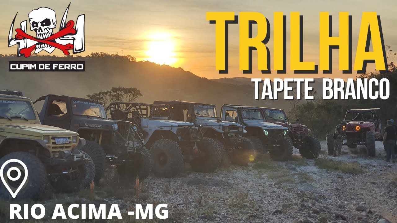Cupim de Ferro 4x4 em Minas Gerais Parte 3 - Corcovas e Tapete Branco