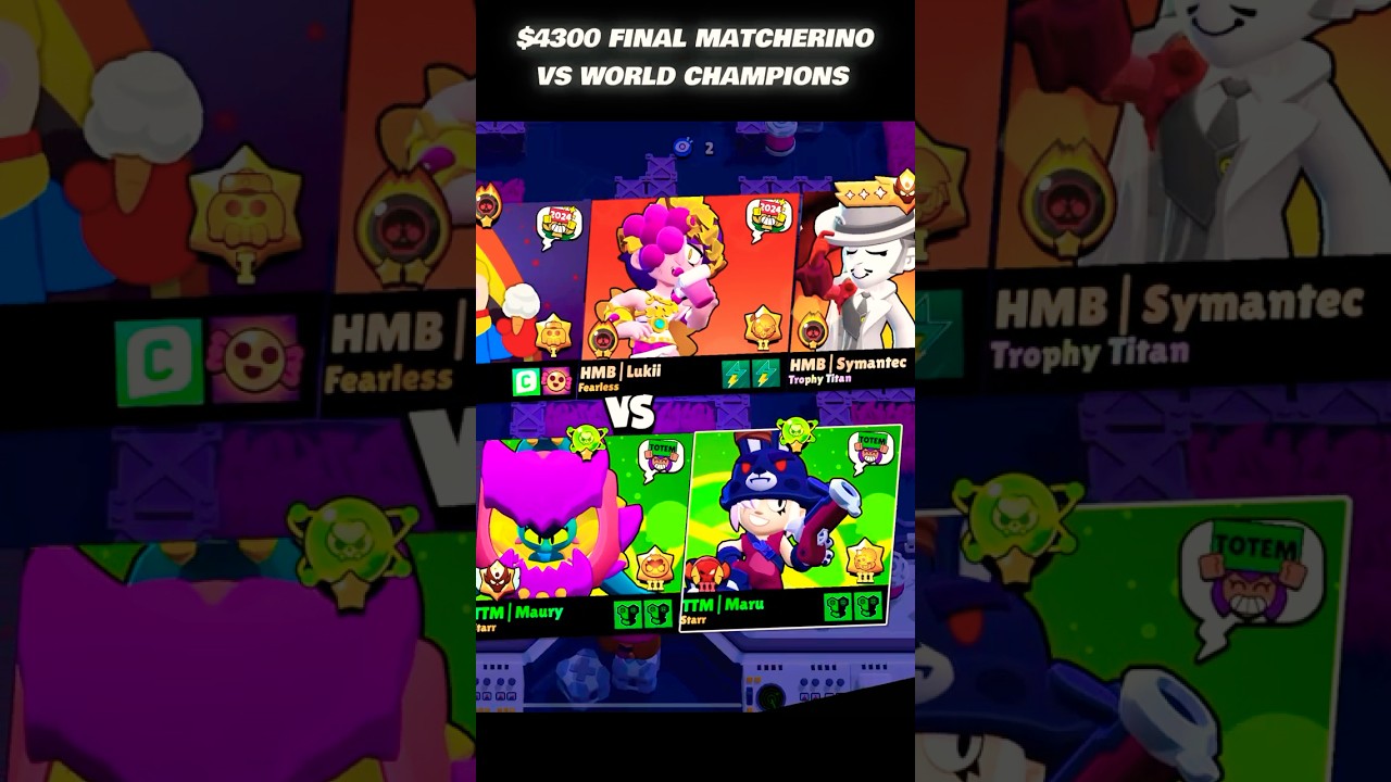 4300$ MATCHERINO FINAL VS WORLD CHAMPIONS 🏆