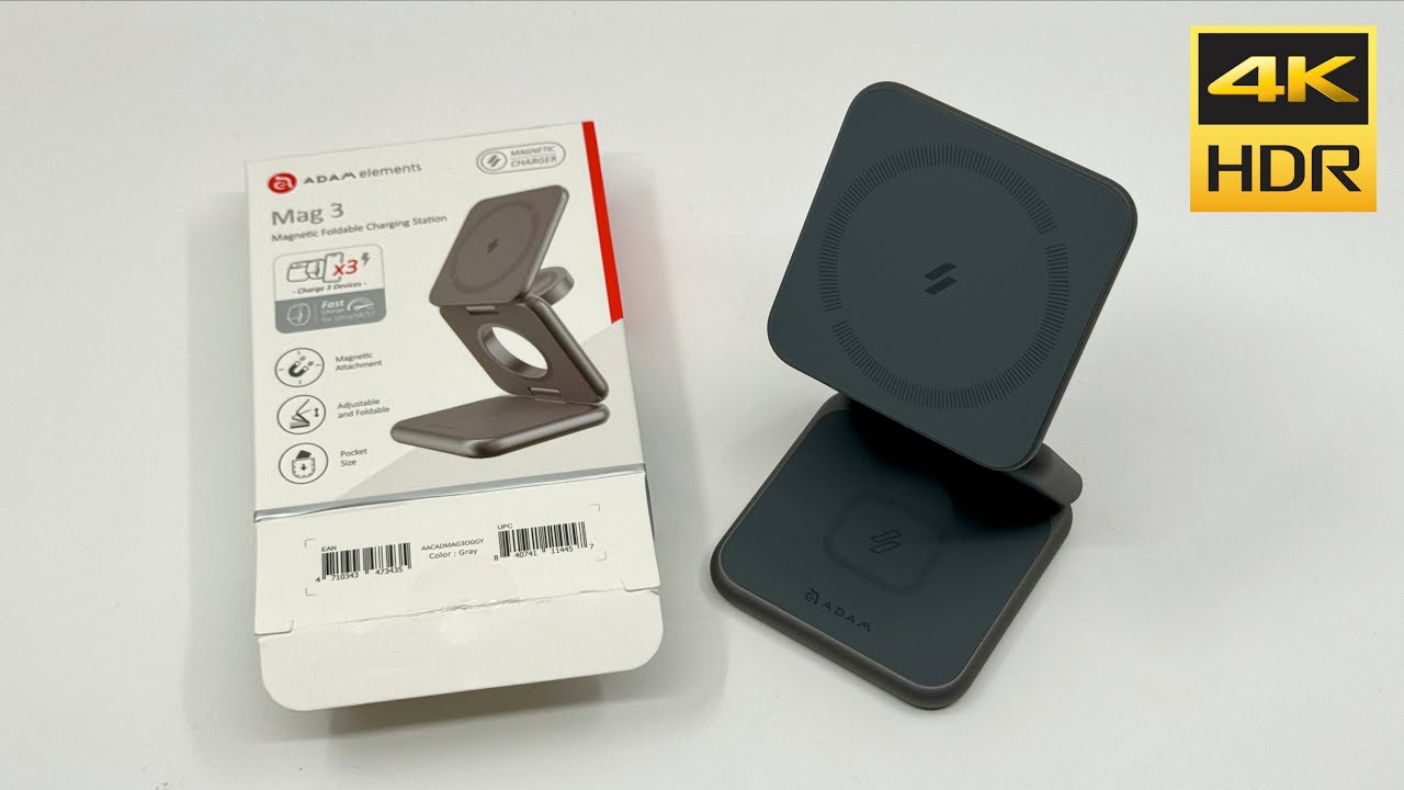 Adam Elements Mag 3 Magnetic Foldable Charging Station