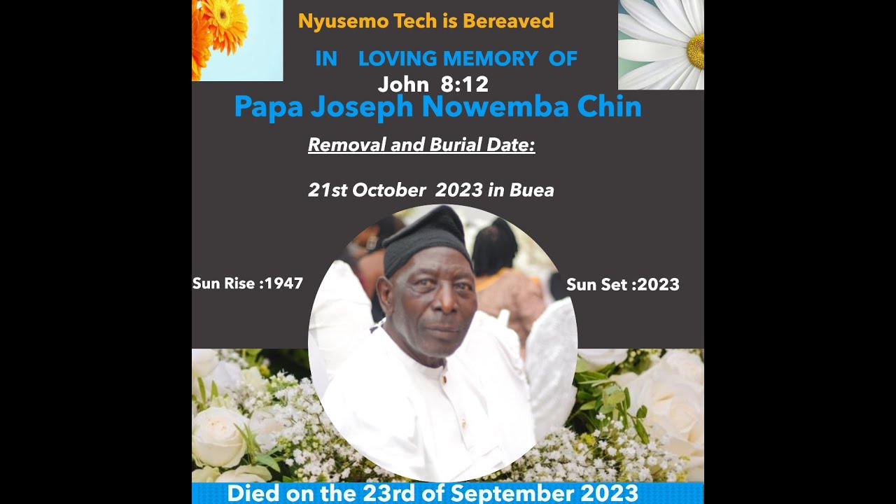 Nyusemo Tech Lost His Biological  Father