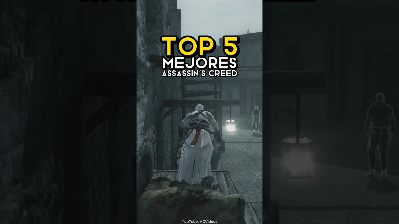 &iquest;Est&aacute;s de acuerdo con el TOP 5 de MEJORES Assassin's Creed? 🏆🦅🤔 #assassinscreed #top5 #ubisoft