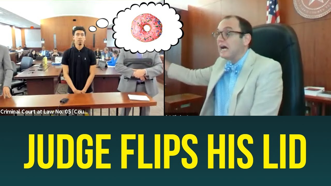 Judge FURIOUS Over Man Doing Donuts and Almost Killing Someone