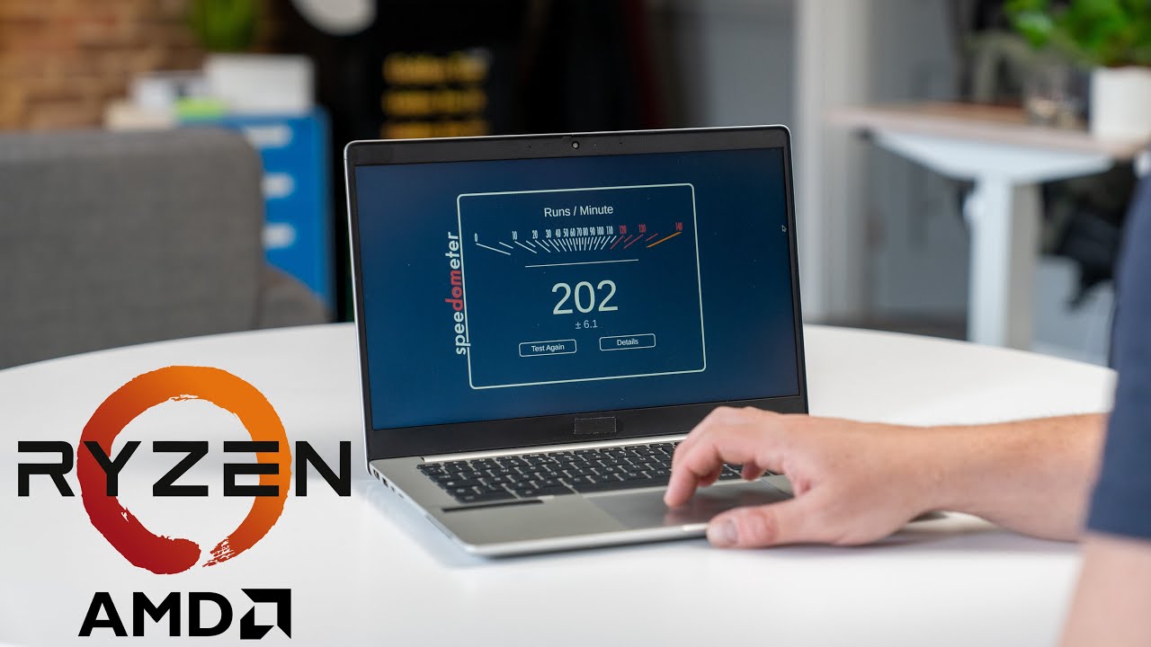 Exclusive hands-on with an AMD Ryzen 5000 Chromebook: It's Fast!!