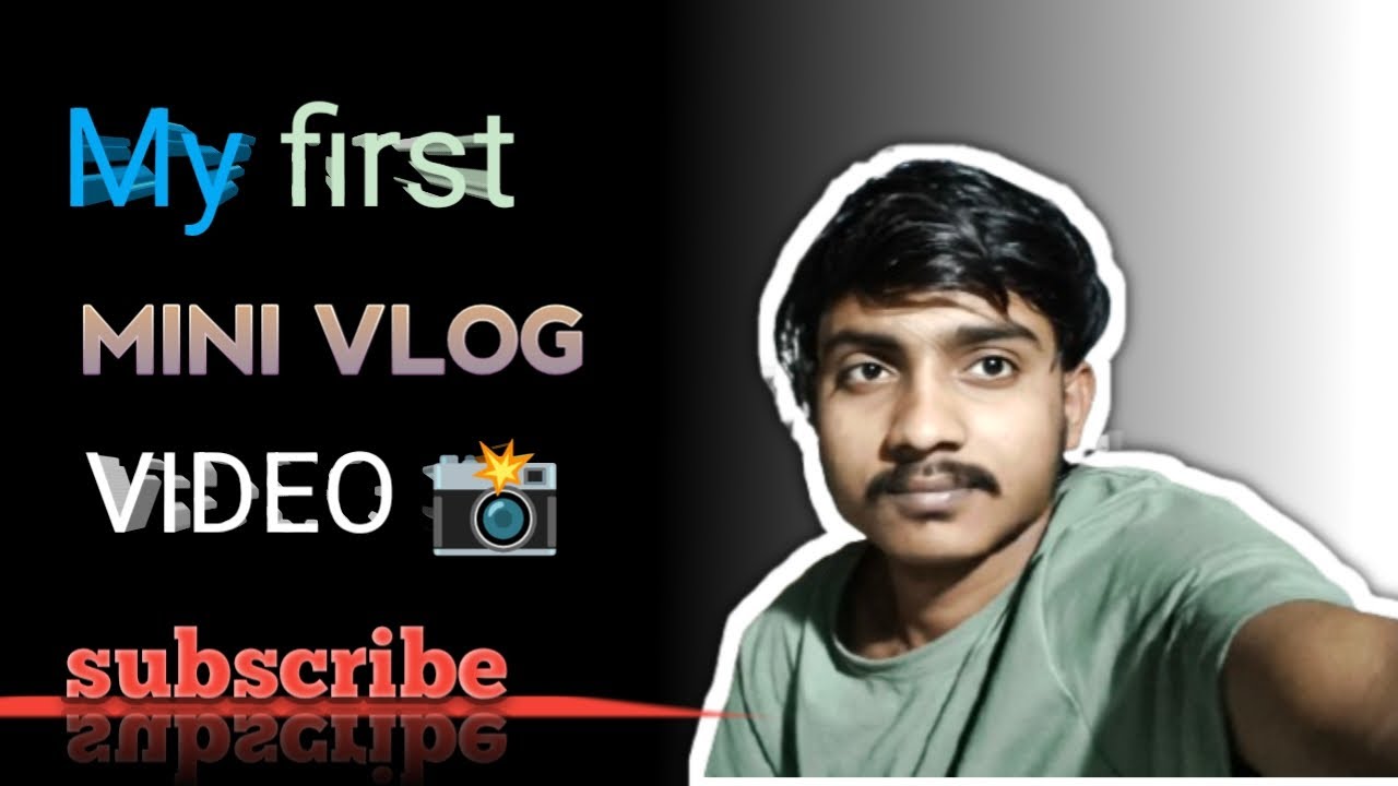 My first mini VLOG video 📸