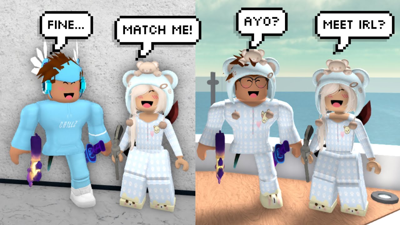 CREEPY GIRL Wants To MATCH ME, So I PRANKED Her... (Murder Mystery 2)