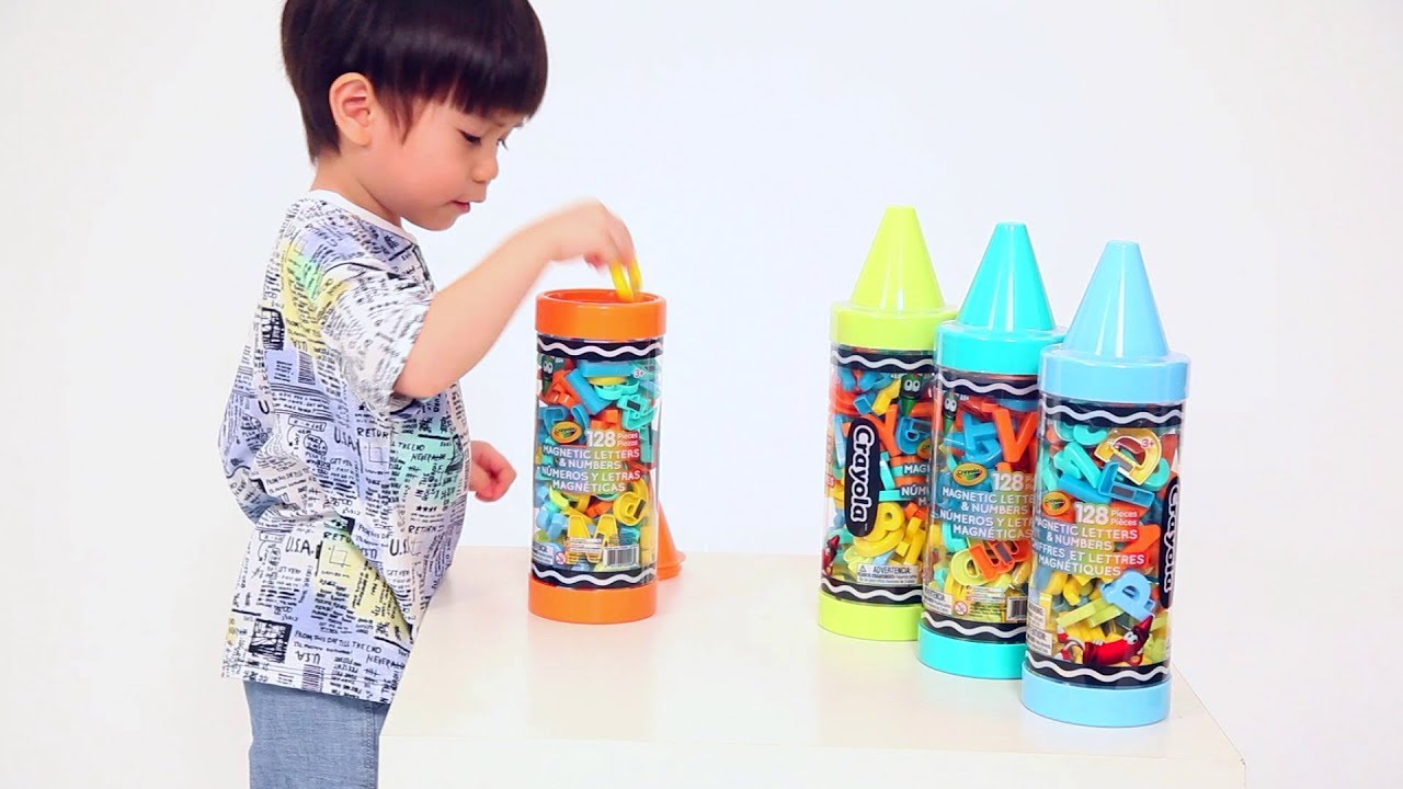 [9931-02] Crayola&reg; 128pcs Magnetic Letters & Numbers