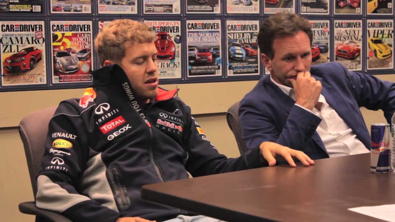 Sebastian Vettel & Christian Horner Interview - CAR and DRIVER