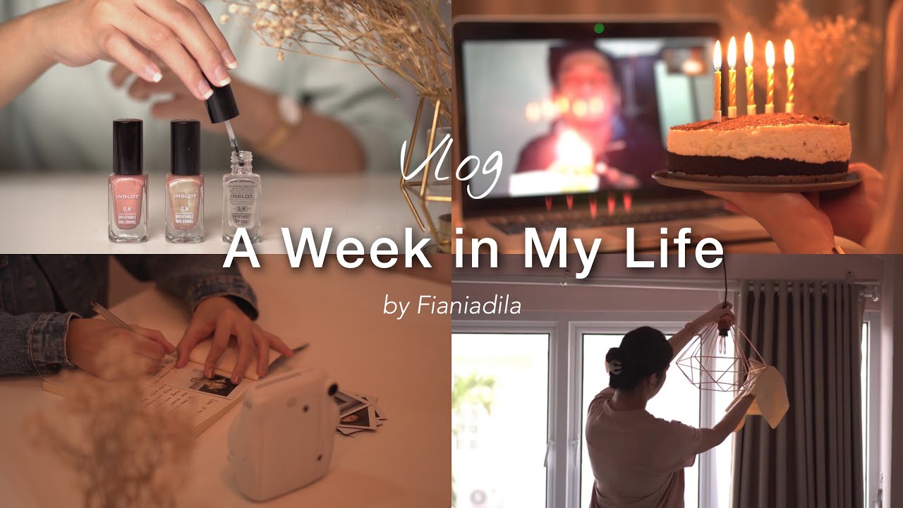 A Week in My Life at Home || Baking, Cleaning, Journaling & Me Time || Indonesia
