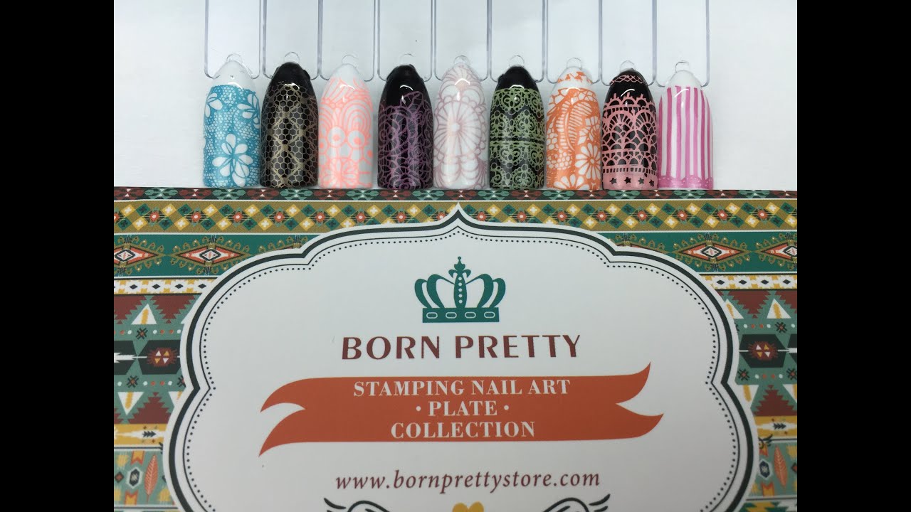 Born Pretty Store Stamping Plate Review & Swatches
