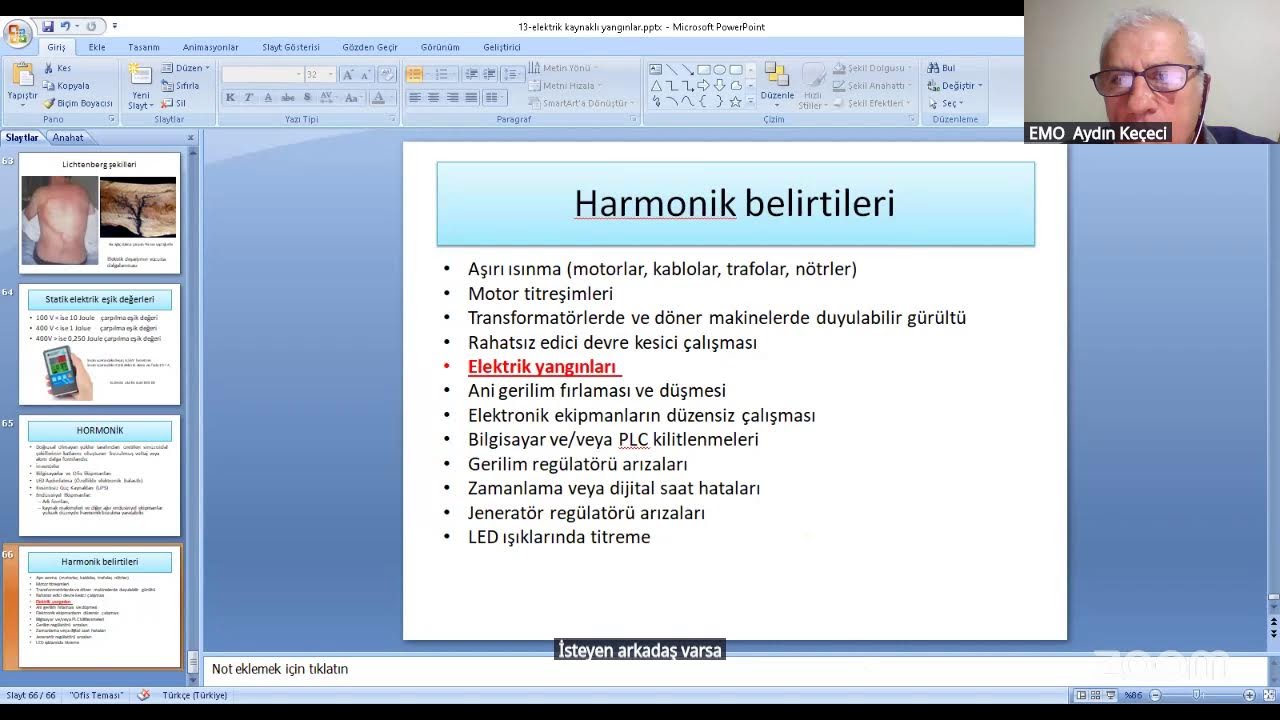 ELEKTRİK KAYNAKLI YANGINLAR