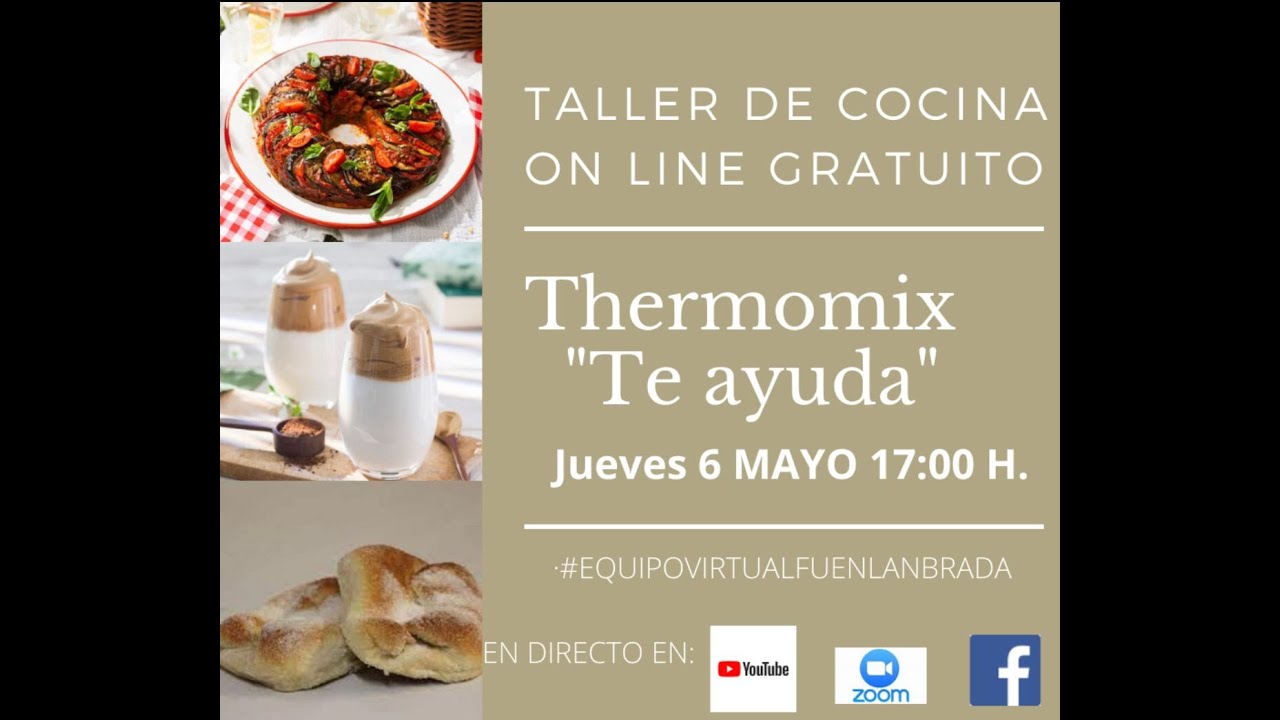 Taller de cocina online CON THERMOMIX