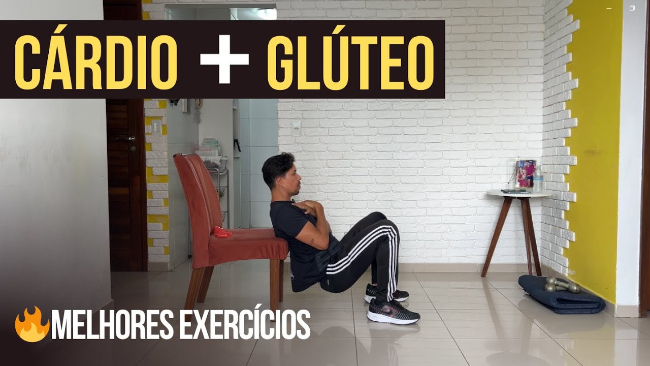 CARDIO MATADOR 🔥 + GLÚTEO 🍑 | Seque e Modele em 8 Minutos!