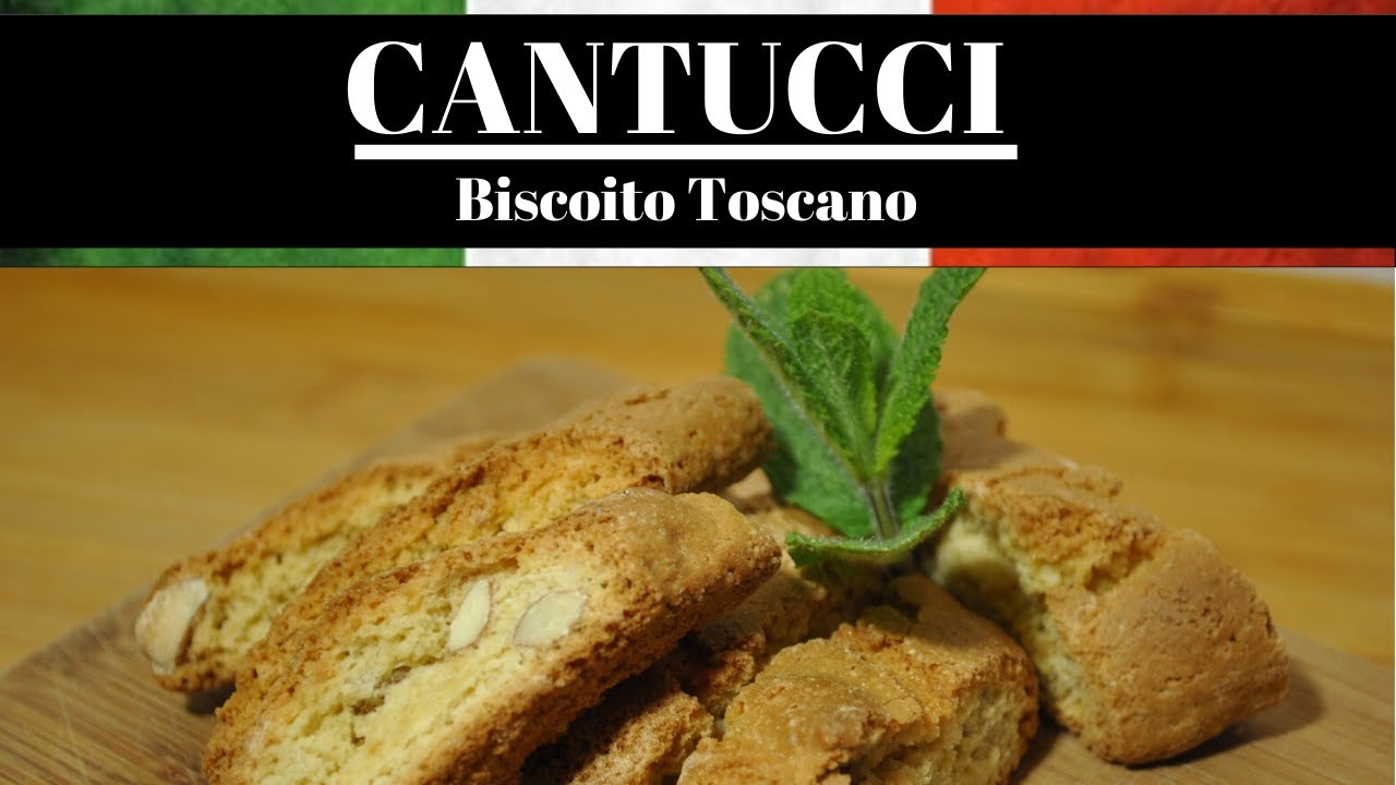 CANTUCCI | BISCOITO COM AMÊNDOAS TOSCANO | RECEITA FÁCIL |