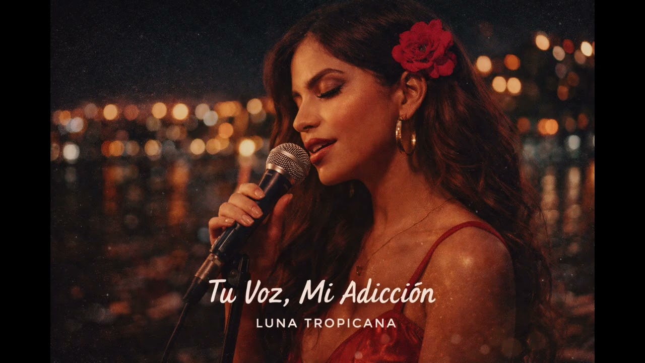 “Tu Voz, Mi Adicción” Luna Tropicana🎼 Título: Tu Voz, Mi Adicción🎧 Estilo: Lo-Fi / Chill / Romance