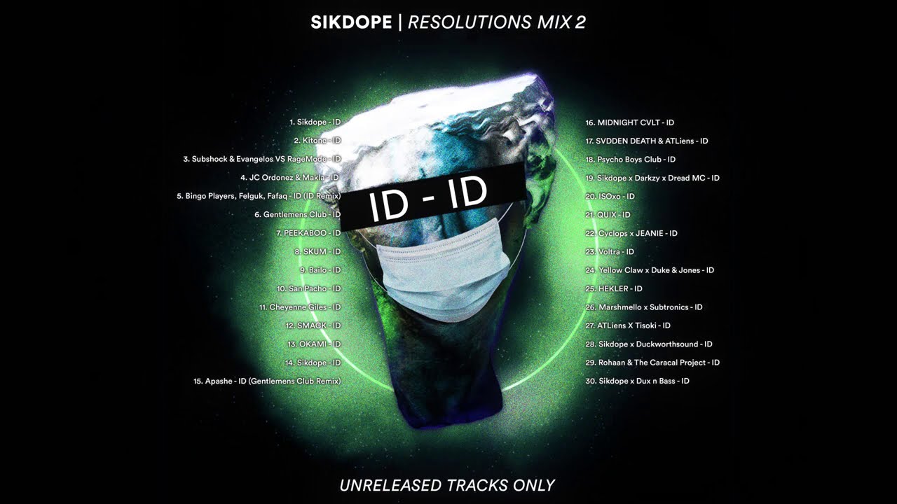 Sikdope Resolutions New Year Bass & EDM Mix 2021 - Unreleased ID's ONLY