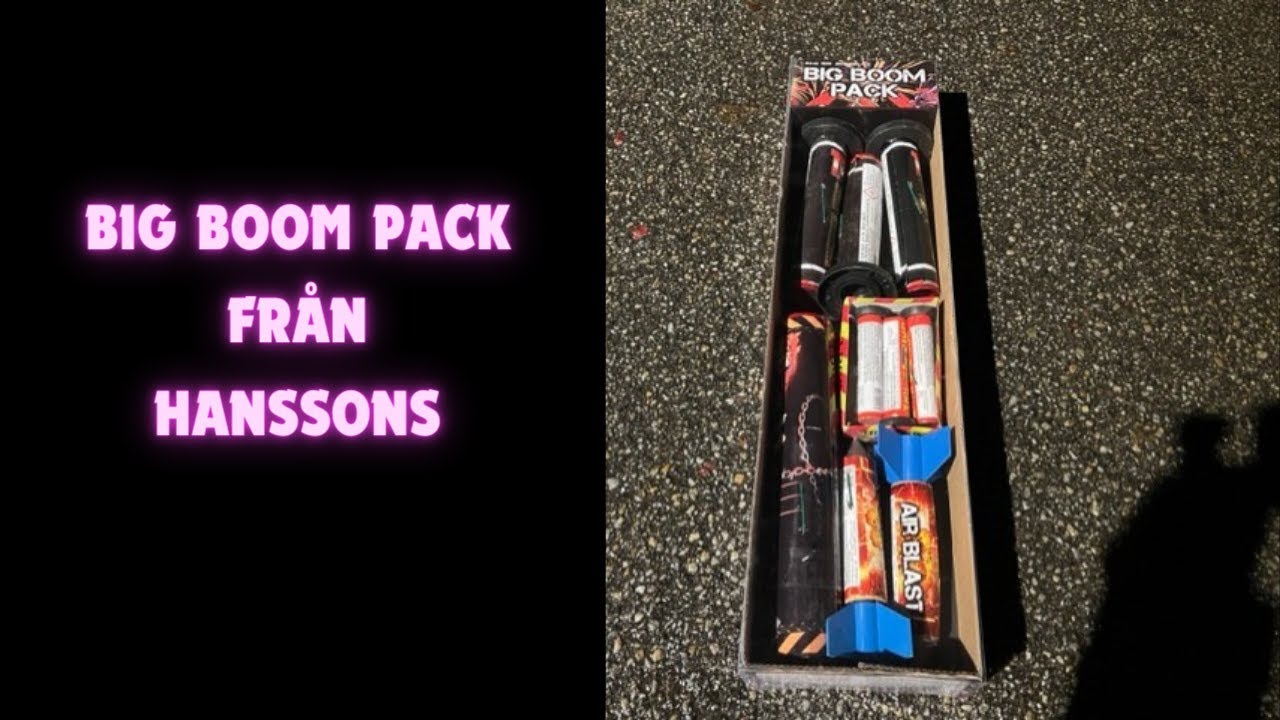 Testar big bang boom pack
