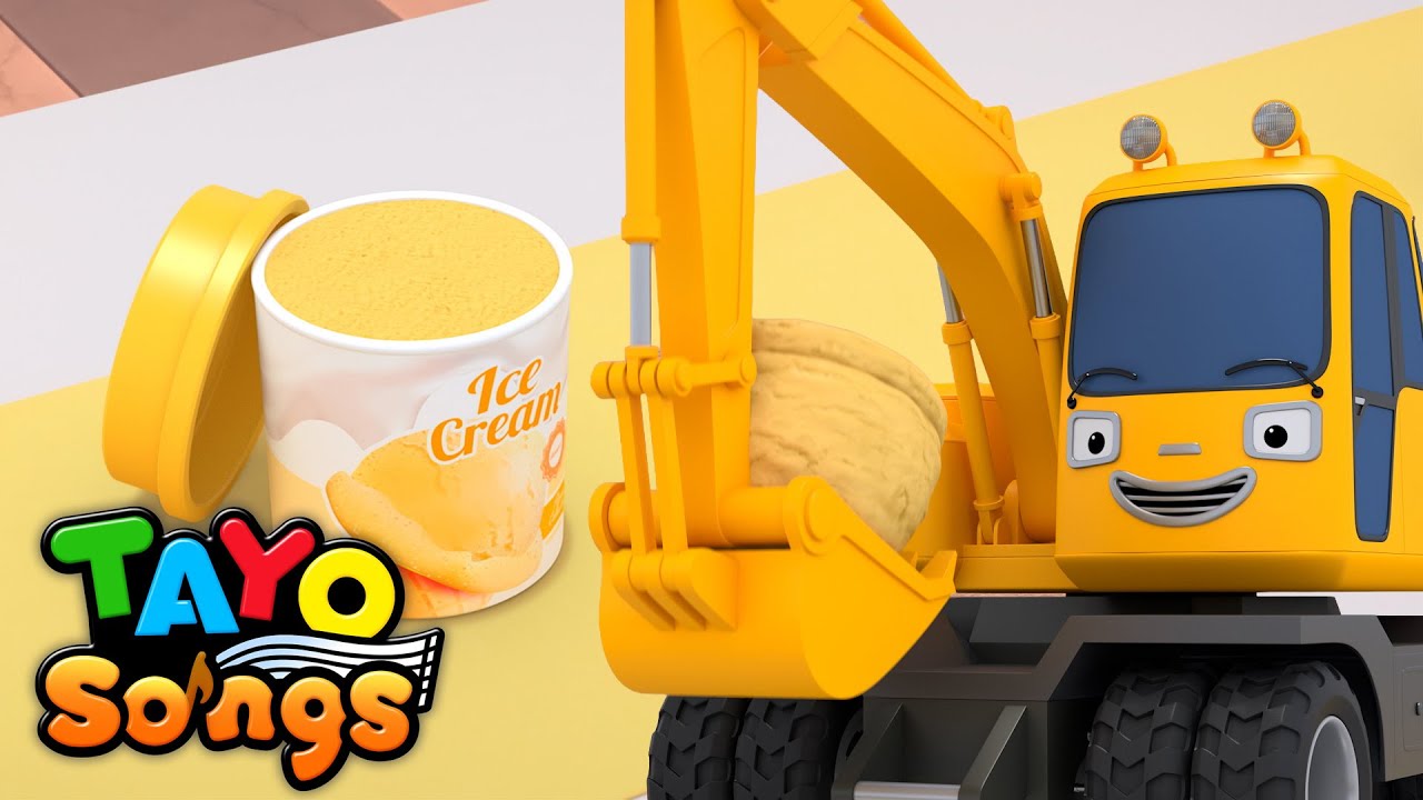Learn Colors with Tayo🌈 | Colorful Heavy Vehicles Songs | Tayo Kids Songs