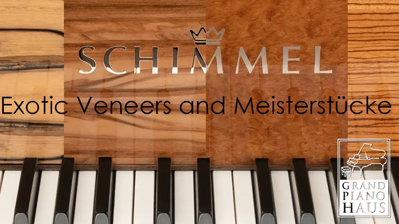 Schimmel Piano Co. - special models and exotic wood veneers