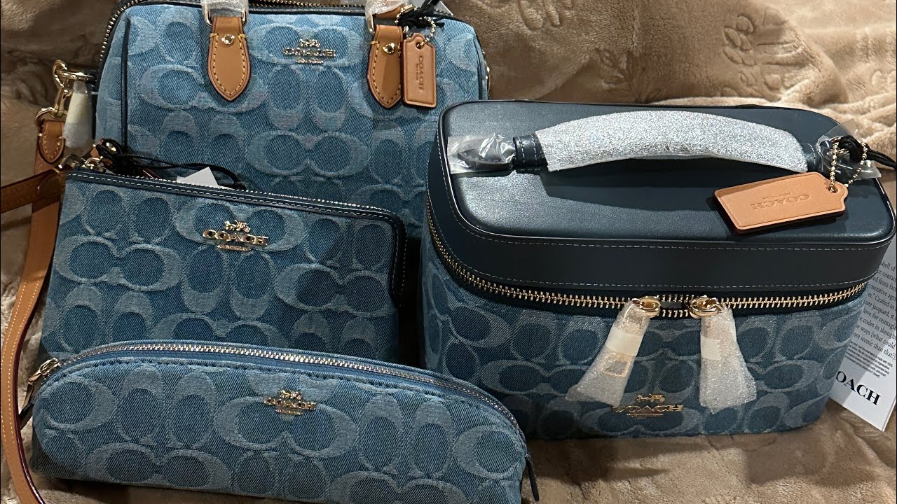 Did I fall for the Coach Denim hype?? If so, what did I get? K come 👀 let’s drool & gush🤤🤣 