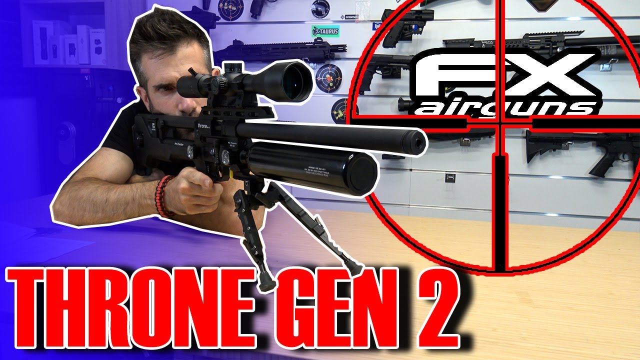 THRONE REXIMEX GEN 2, Pourquoi payer plus cher pour une FX Airguns ? Carabine à plombs PCP 20 Joules