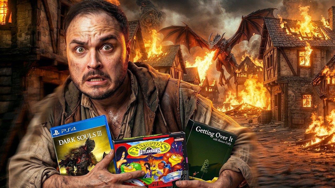 Joguei os games mais DIFÍCEIS da HISTÓRIA