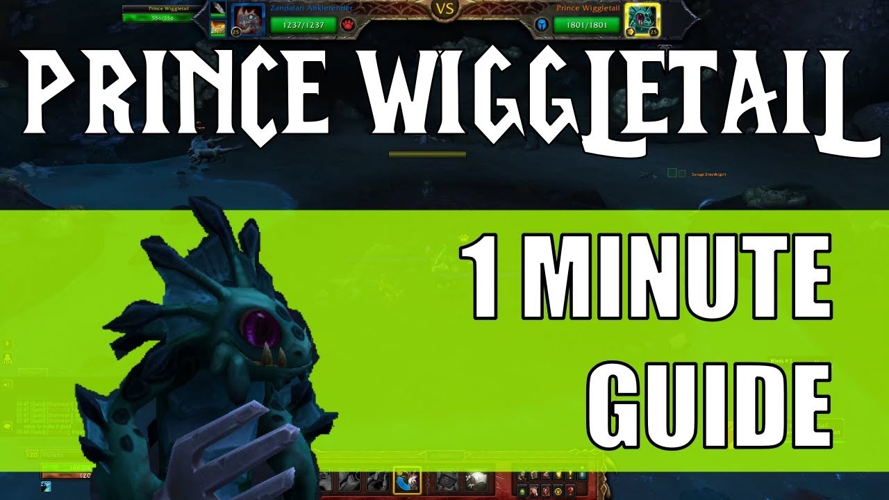 Prince Wiggletail - Nazjatar Pet Battle 1 Minute Guide