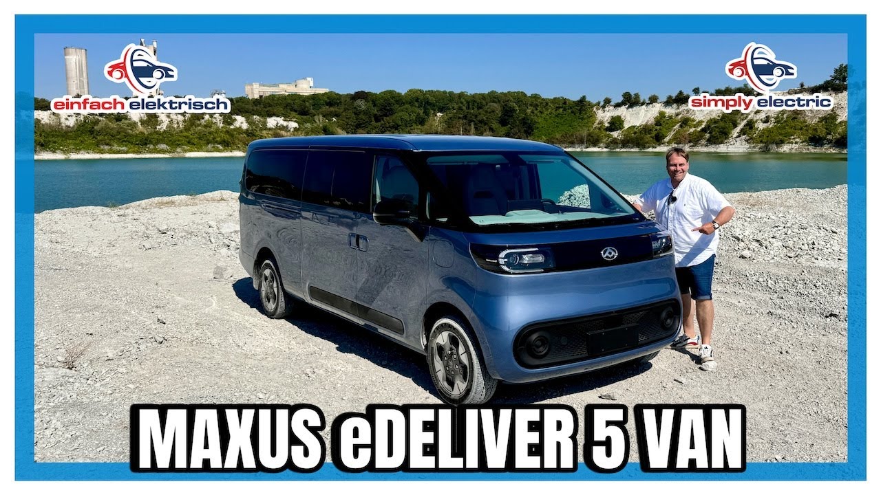 Maxus eDeliver 5 теперь также доступен в версии фургона вместимостью до 9 человек⁉️