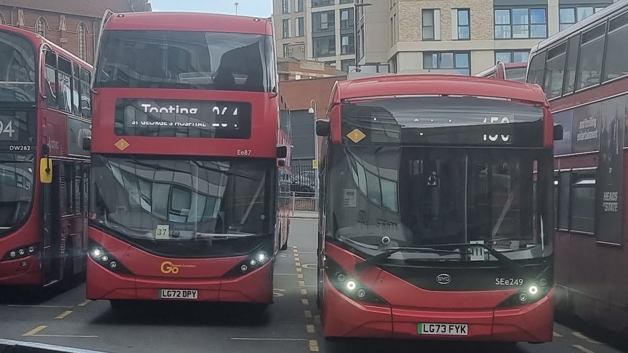 FRV. Metrobus London Bus Route 264: West Croydon -  Tooting, SGH. Enviro400 City EV Ee87 (LG72DPY)