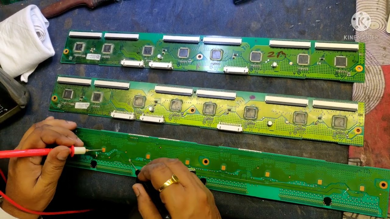 LG 42 PN4500/ PA4520 BUFFER IC CHECKING METHOD/ [42T4] \ PLASMA TV BUFFER.