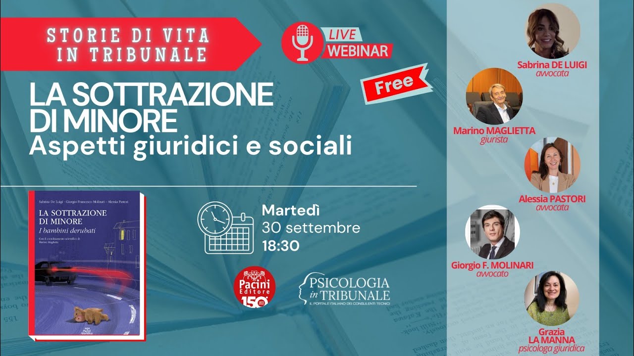 La sottrazione di minore  Aspetti giuridici e sociali