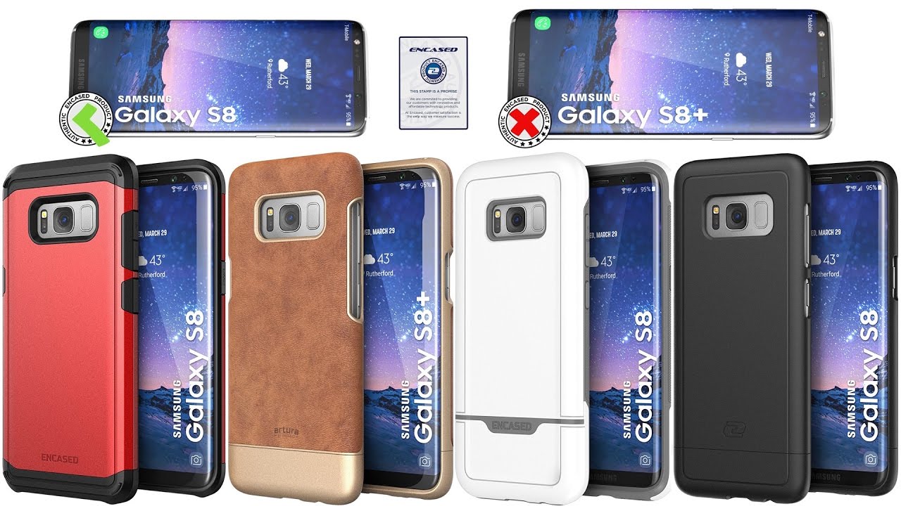 Best Samsung Galaxy S8 Cases From Encased!