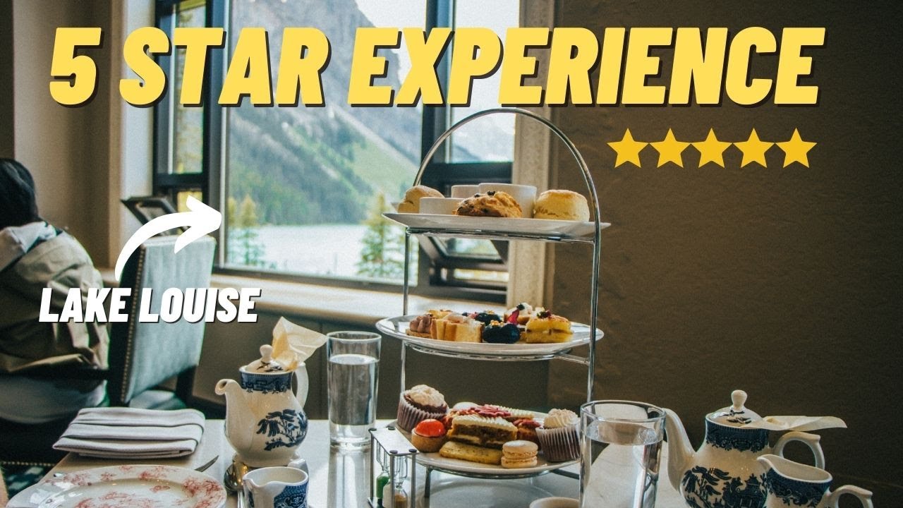High Tea at the WORLD FAMOUS FAIRMONT CHATEAU (wedding anniversary)