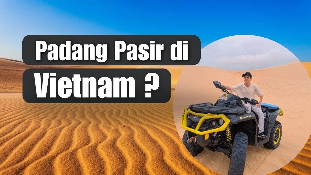 Exploring Vietnam's Red Sand Dunes by Jeep | Sand Dunes in Mui Ne | Padang Pasir Vietnam