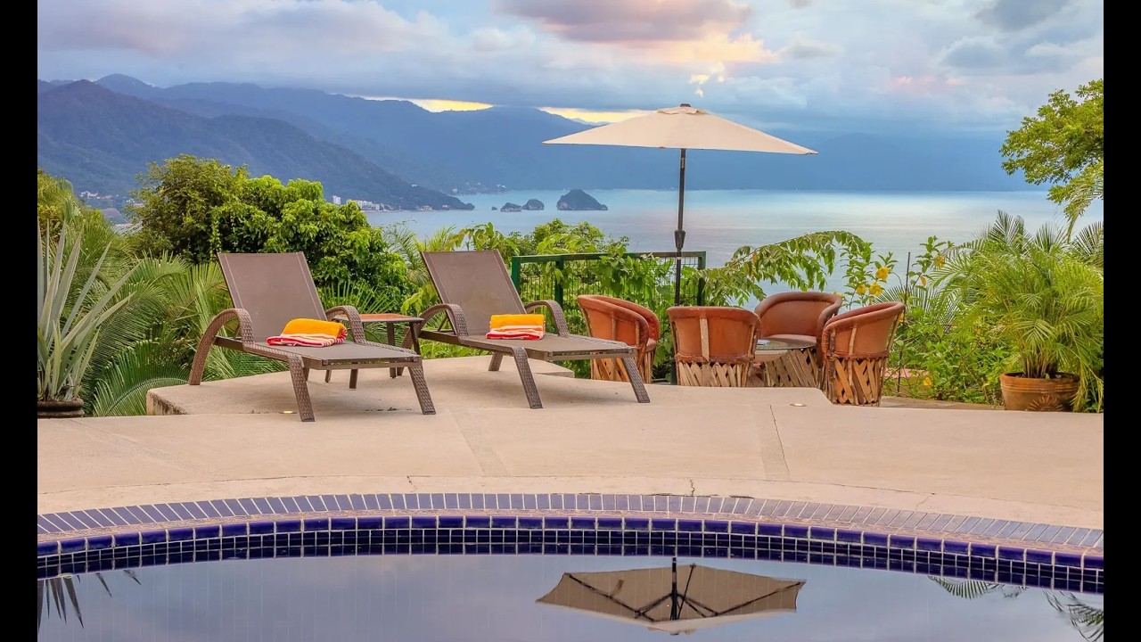 Villa Viaje Puerto Vallarta – Luxury Ocean View Villa in Conchas Chinas | Full Tour