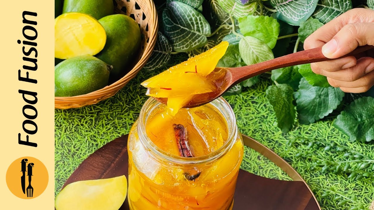 Aam ka Murabba / Raw Mango - Kari  Murabba Recipe By Food Fusion