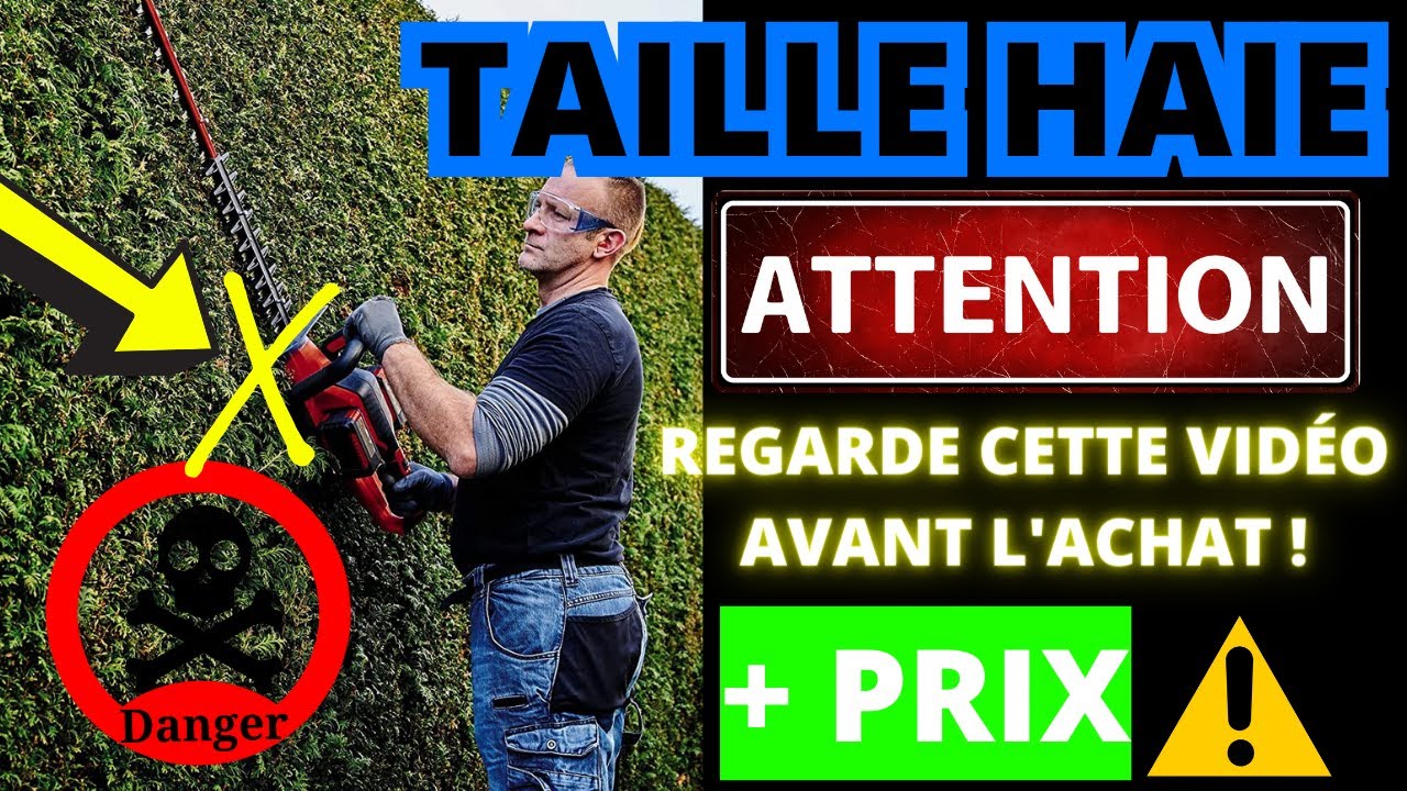 ⚠️comment et quel taille-haie choisir en 2023 ? TOP 5 des meilleurs !! test et Conseils Lidl STIHL