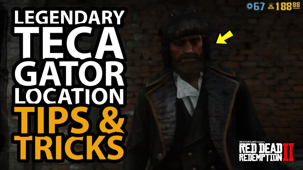 *NEW* Legendary Teca Gator Location Tips & Tricks in Red Dead Online