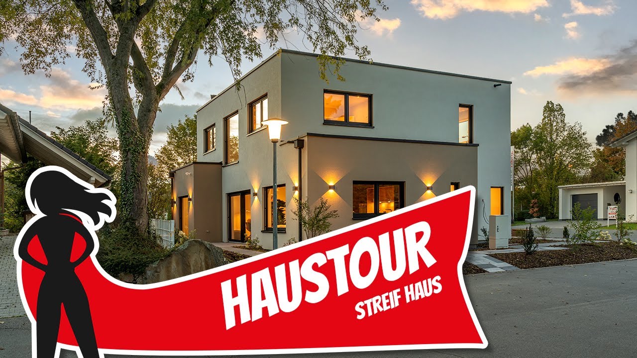 Flexibles Fertighaus mit Galerie und Einliegerwohnung von Streif Haus | Haustour | Hausbau Helden