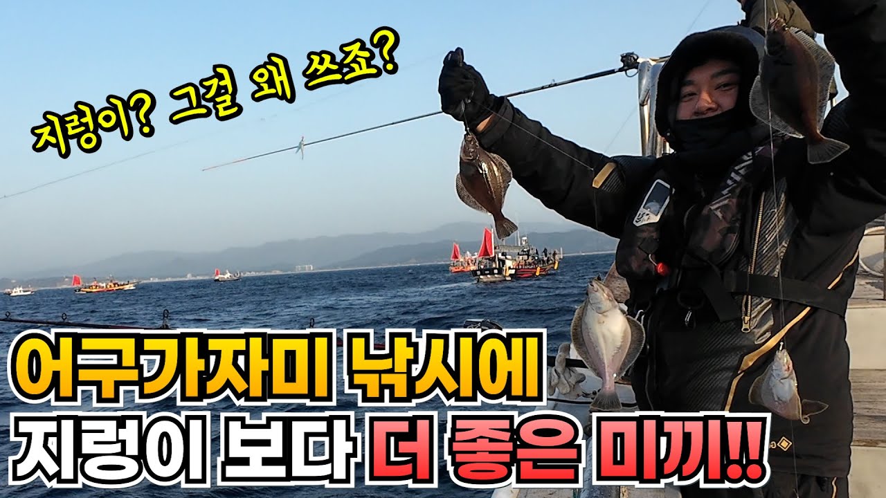 어구가자미 낚시에 가장 강력한 미끼와 활용방법