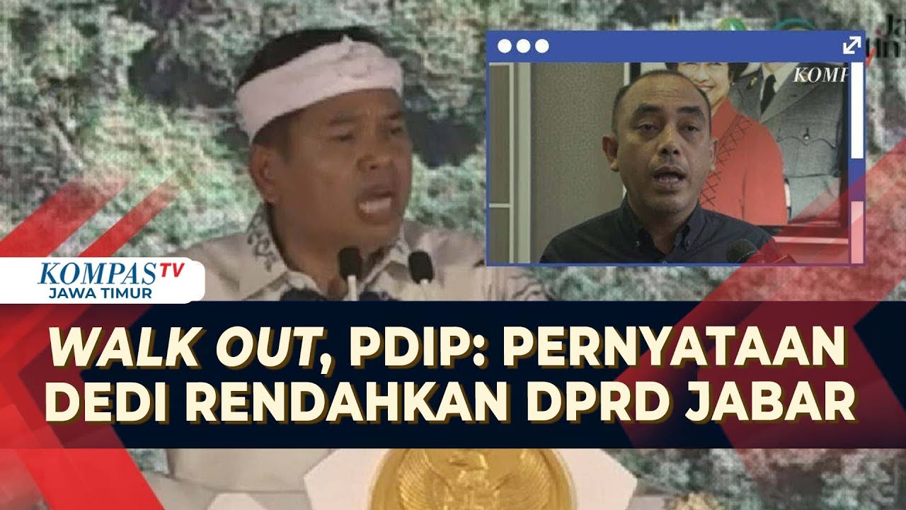 PDIP Kecewa Pernyataan Dedi Mulyadi Berujung 
