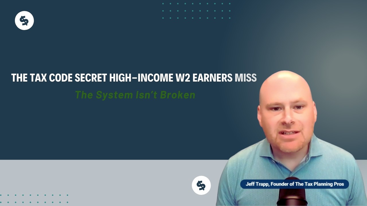 The Tax Code Secret High-Income W2 Earners Miss