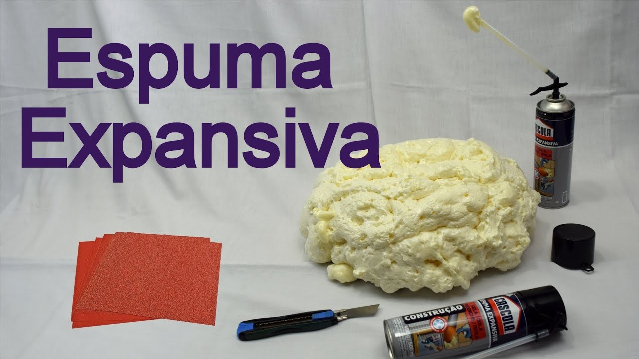 Como usar a Espuma Expansiva - Dicas de Cosmaker