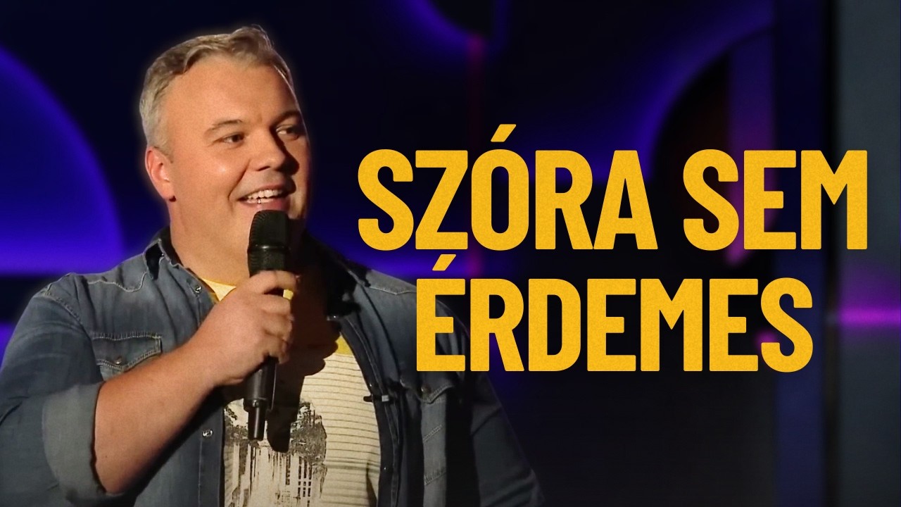 Szóra sem érdemes - Dombóvári István önálló estje (teljes)
