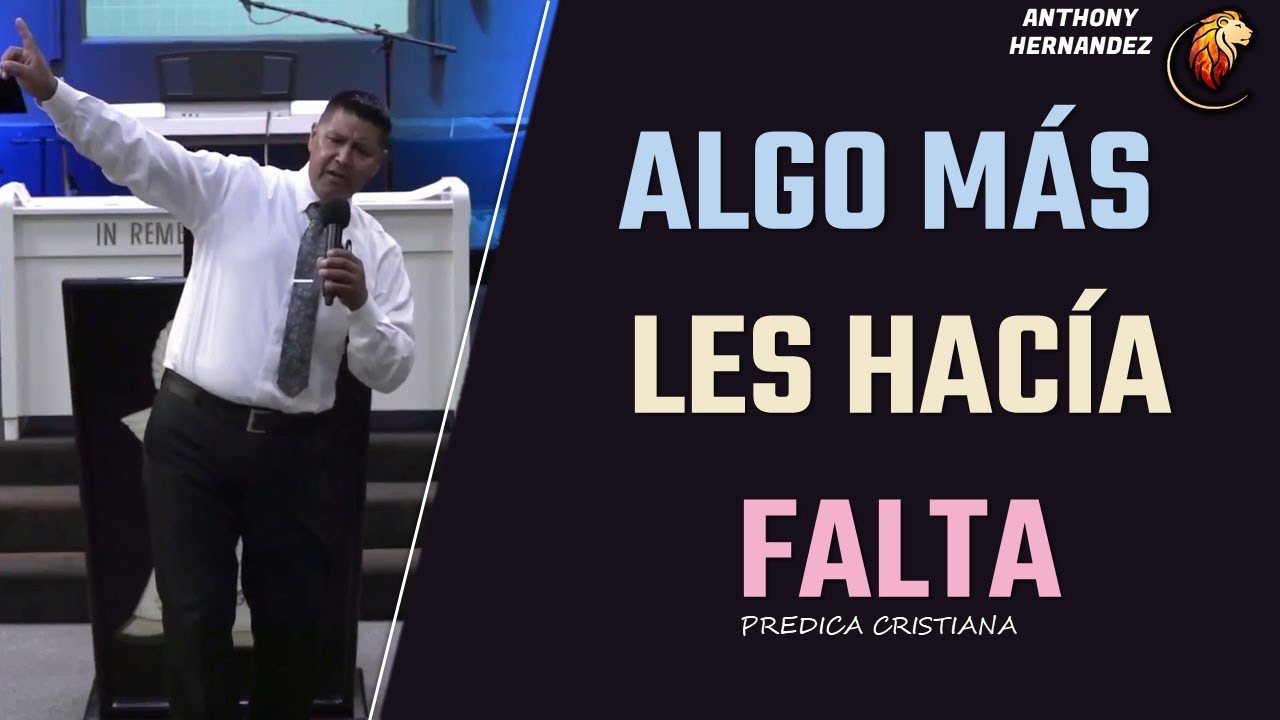 Prédicas Cristianas 2025 | ALGO MÁS LES HACI FALTA | Predicaciones Cristianas
