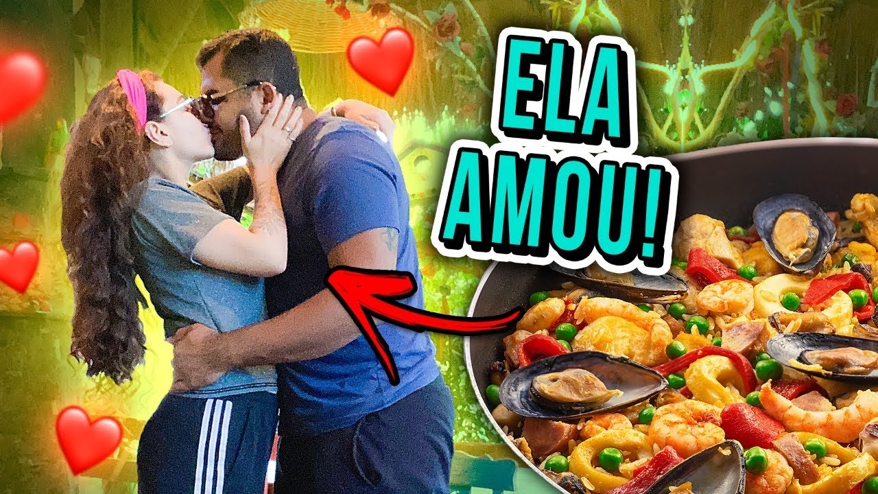 FIZ UM JANTAR SURPRESA PRA MIRELA ❤️