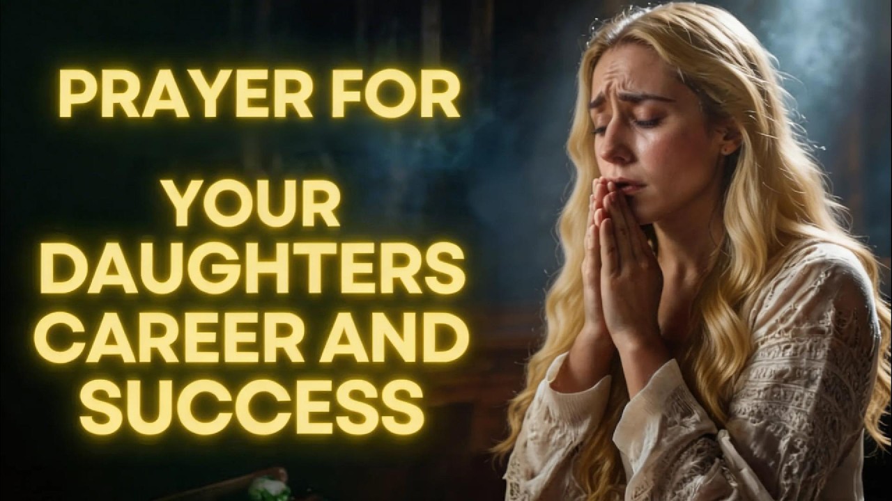 Powerful Prayer for My DAUGHTER | For CAREER AND SUCCESS