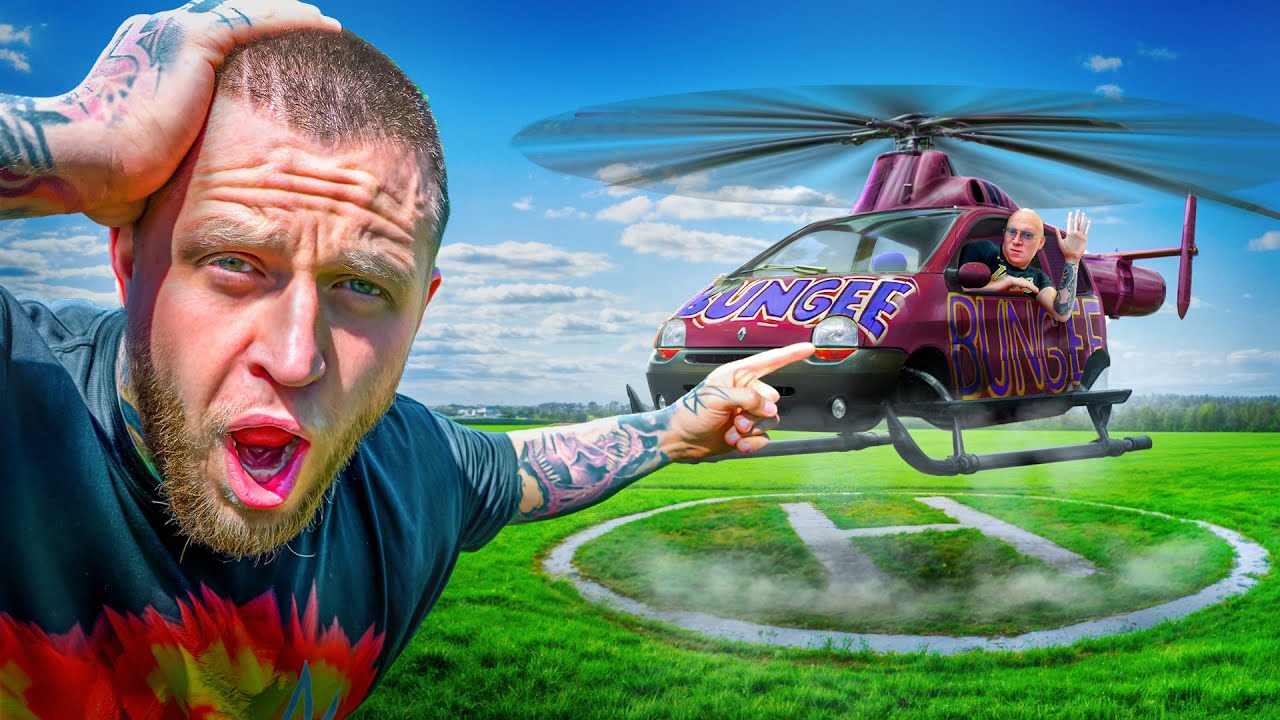 ZROBILIŚMY HELIKOPTER Z AUTA FIRMOWEGO
